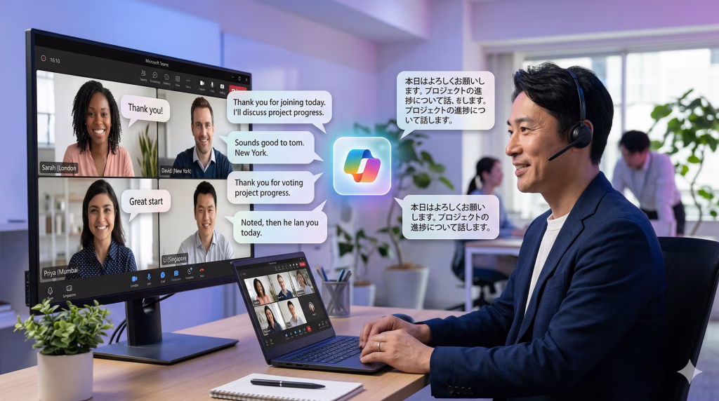 Copilot Teams インタープリター